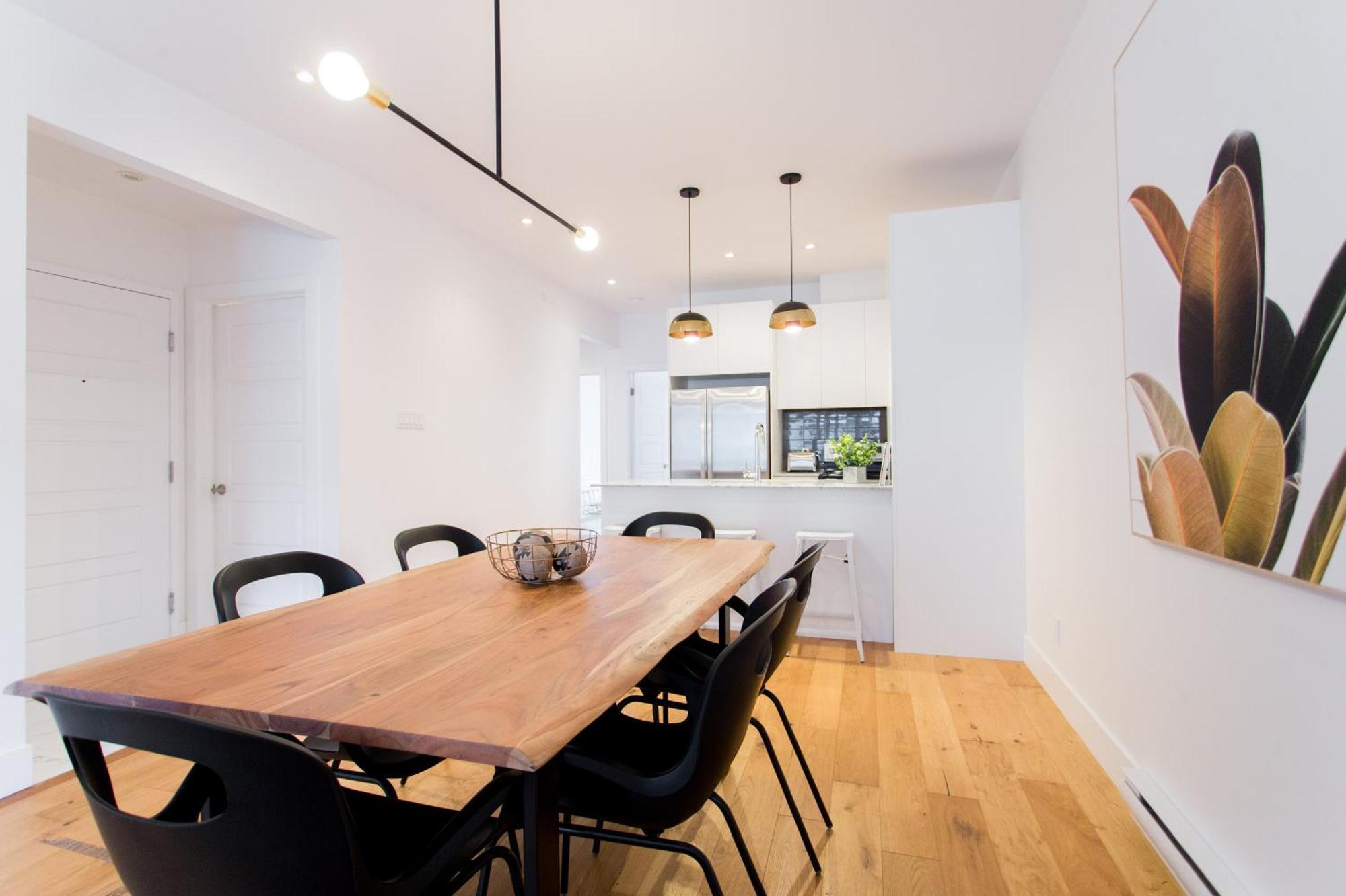 Hip, Stylish Apartment In Little Italy By Den Stays A Montréal Rum bild