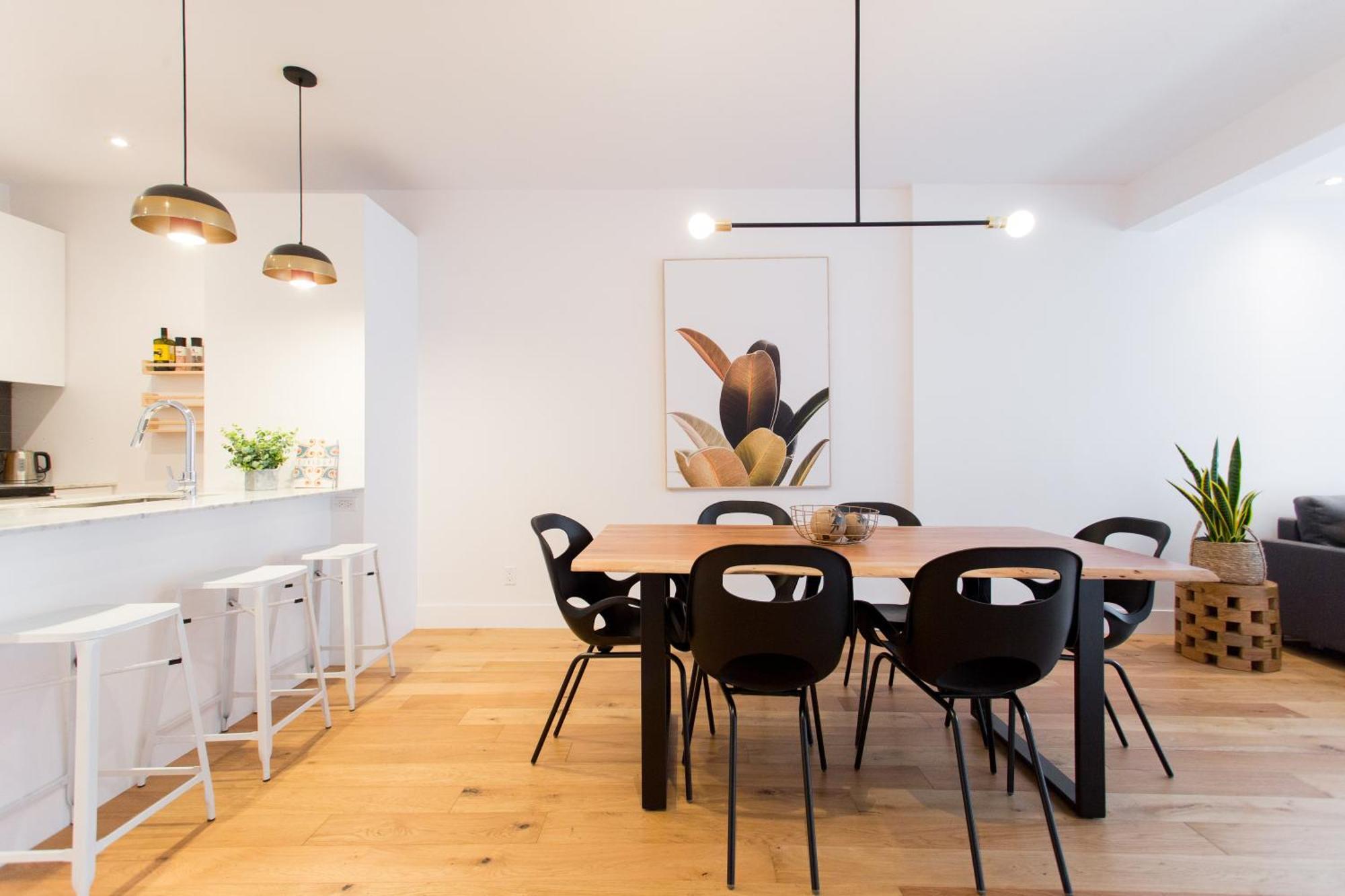 Hip, Stylish Apartment In Little Italy By Den Stays A Montréal Rum bild