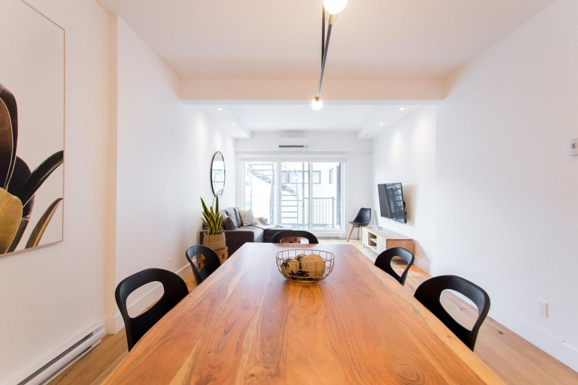 Hip, Stylish Apartment In Little Italy By Den Stays A Montréal Rum bild