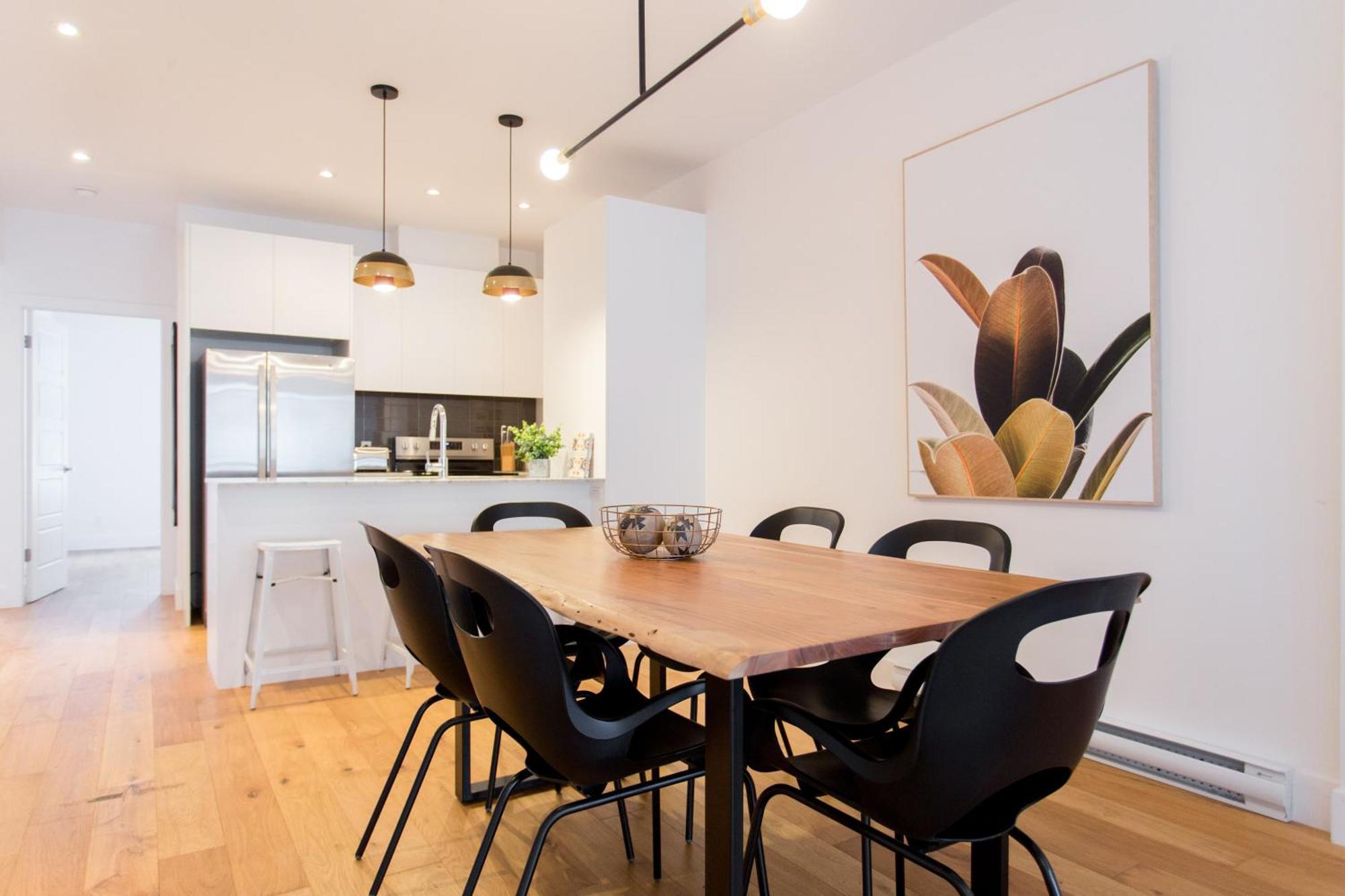 Hip, Stylish Apartment In Little Italy By Den Stays A Montréal Rum bild